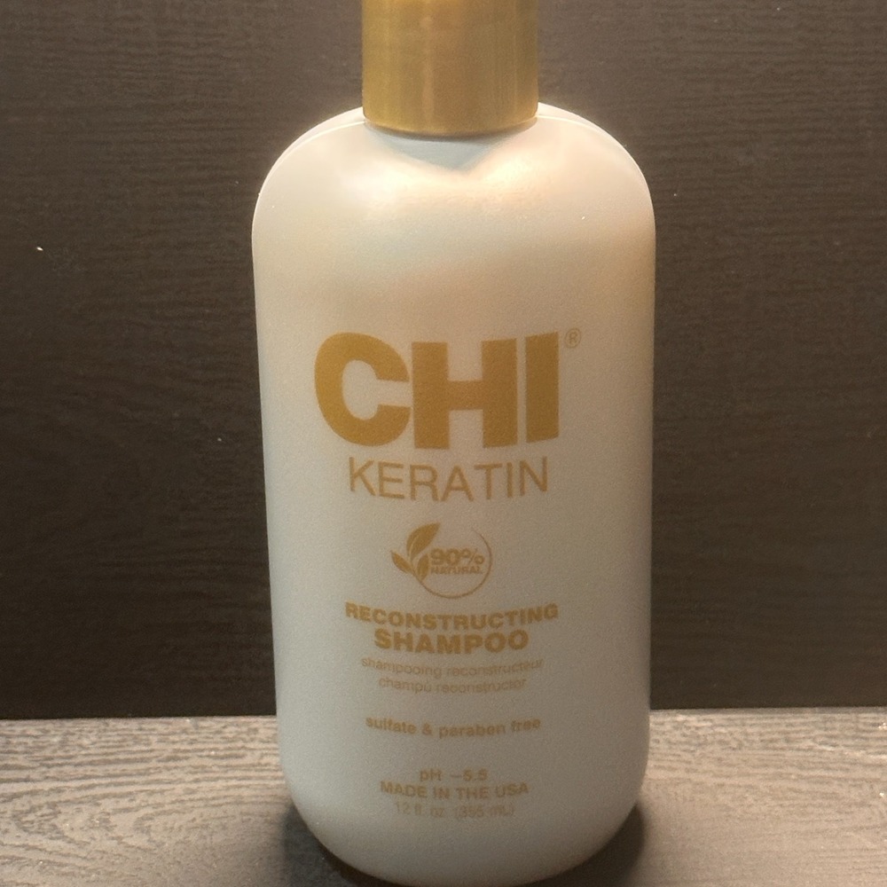 CHI Keratin Reconstructing Shampoo 12 oz pH 5.5 Sulfate & Paraben‎ Free SHIPPING